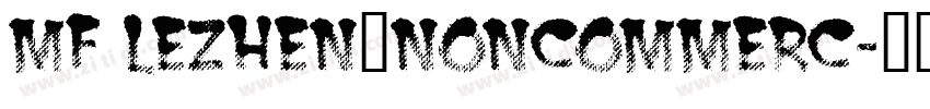 MF LeZhen(Noncommerc字体转换
